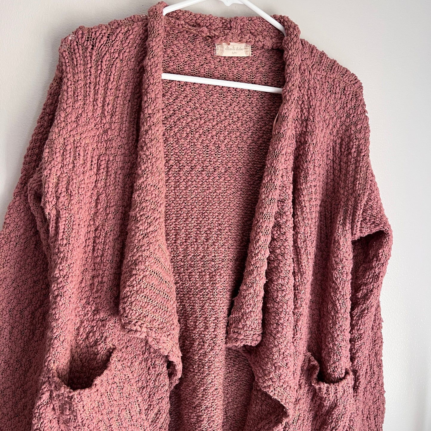 Mauve Knit Sweater Altar'd State