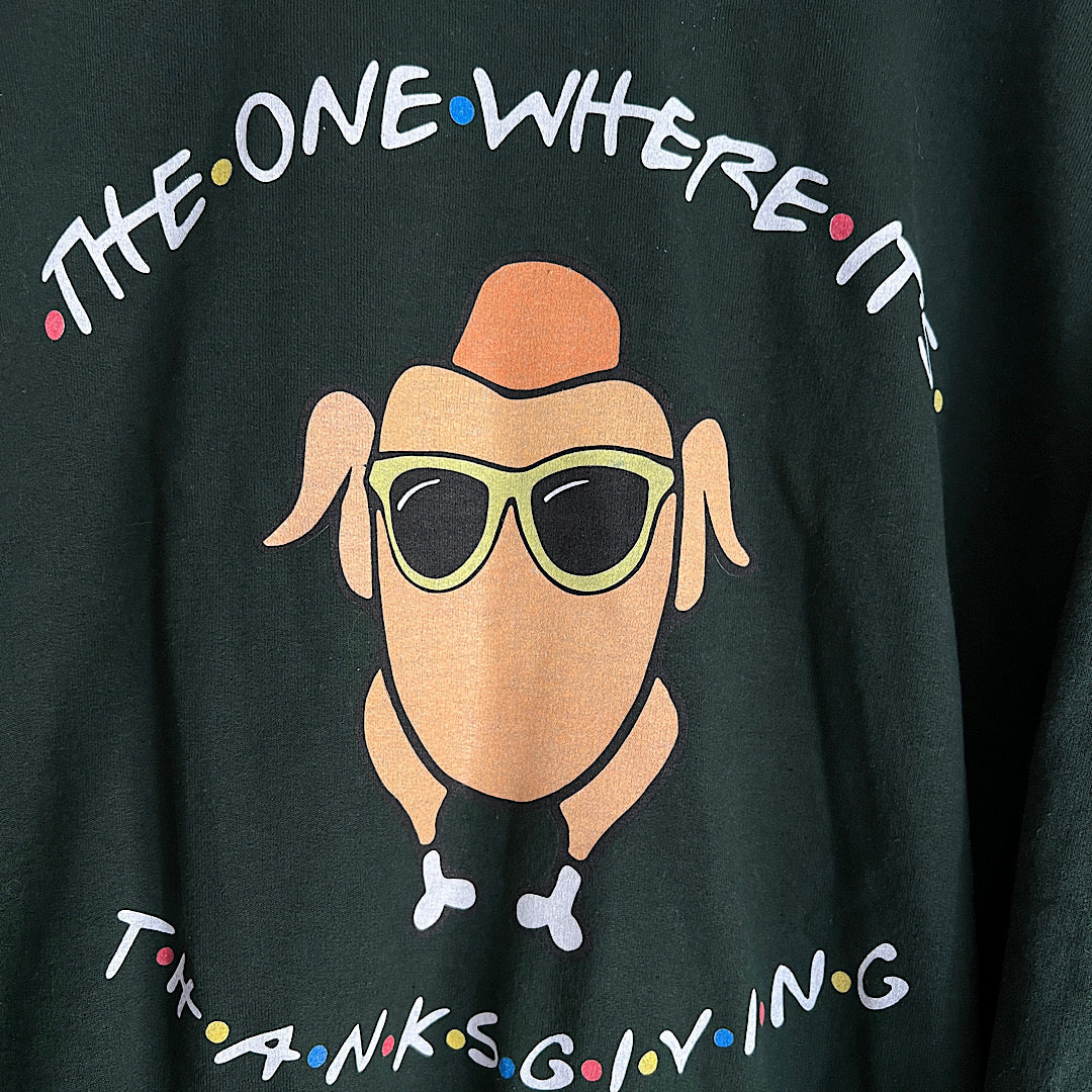Tv show Thanksgiving Graphic Crewneck