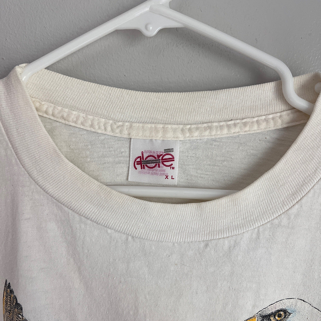 Vintage Bald Eagle Wolf Wildlife Minnesota T-Shirt