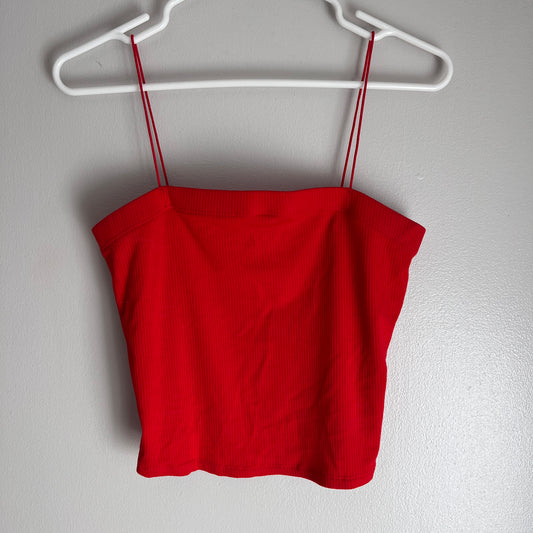 Red Crop Tank