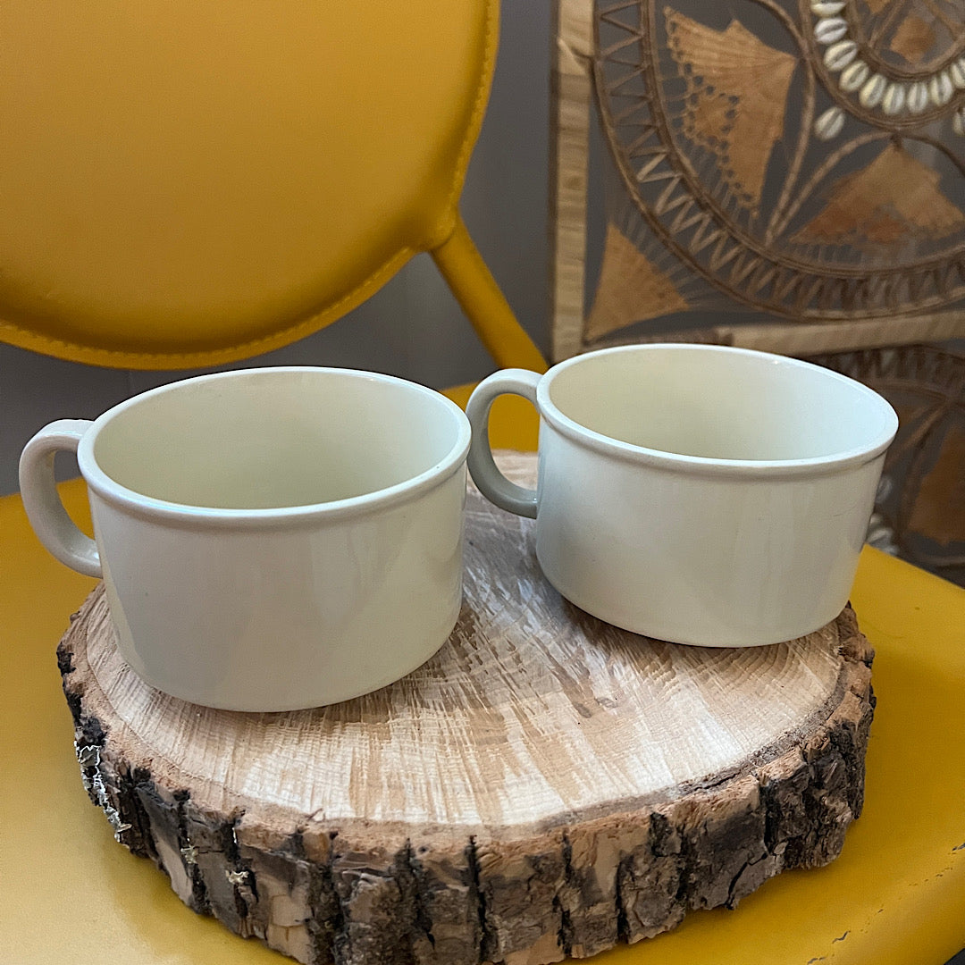 Vintage Floral Mugs (set of 2)