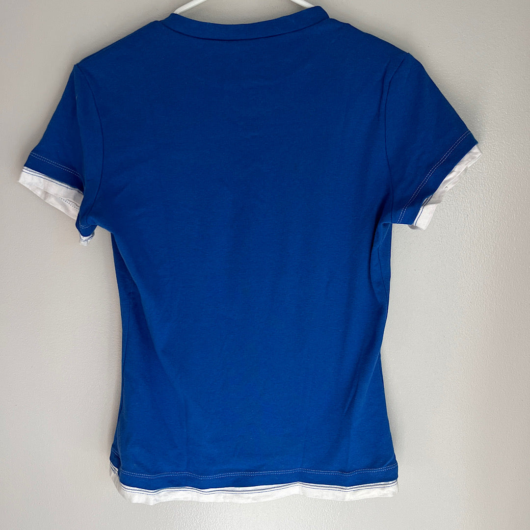 Vintage 2008 Cubs Baseball Layered T-Shirt | 5th & Ocean Double Sleeve