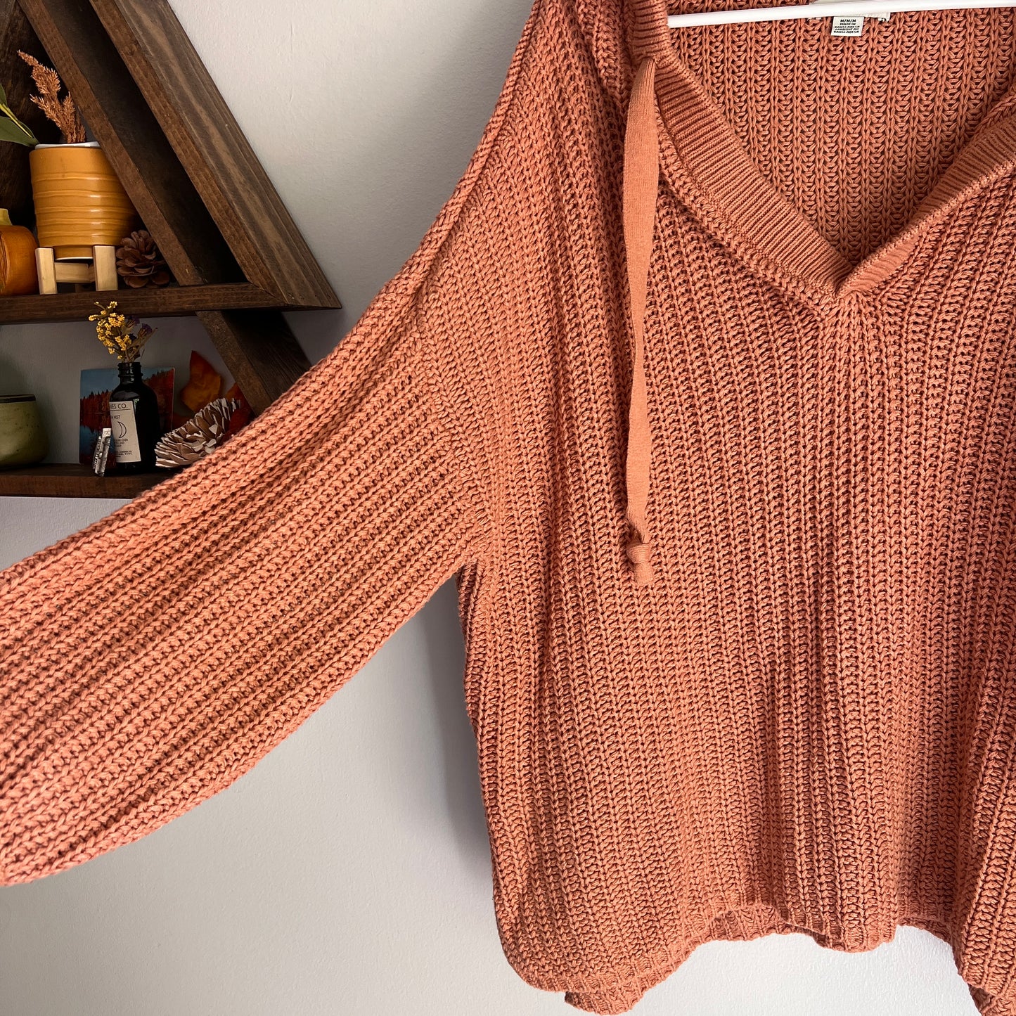 Hooded Oversized Knit Sweater