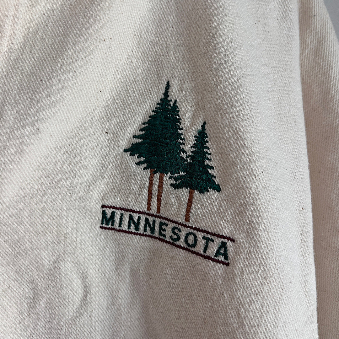 Vintage Minnesota Pine Tree Heavy Pullover Shirt