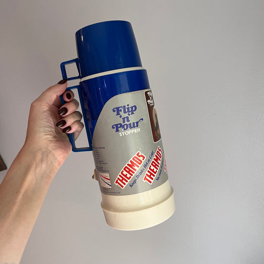 Vintage '80's Flip N Pour Thermos