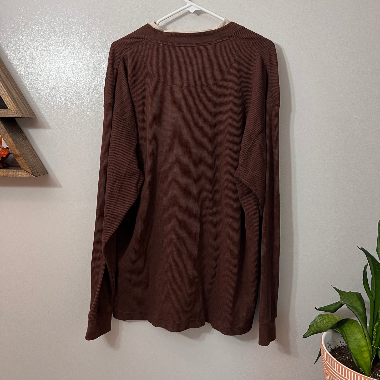 Vintage Canyon Guide Series Double Collar Thermal Long Sleeve