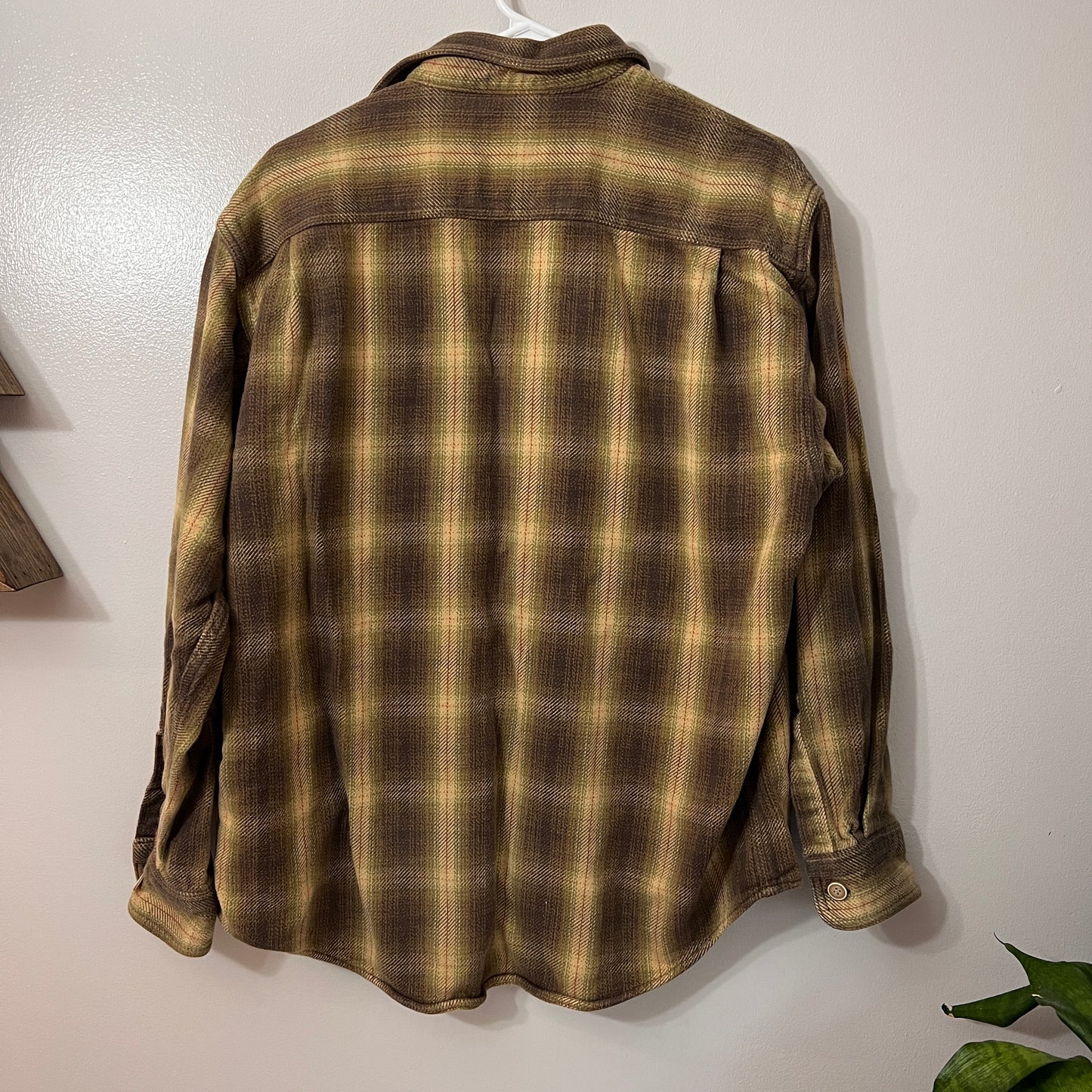 Cabela's Heavy Flannel Brown