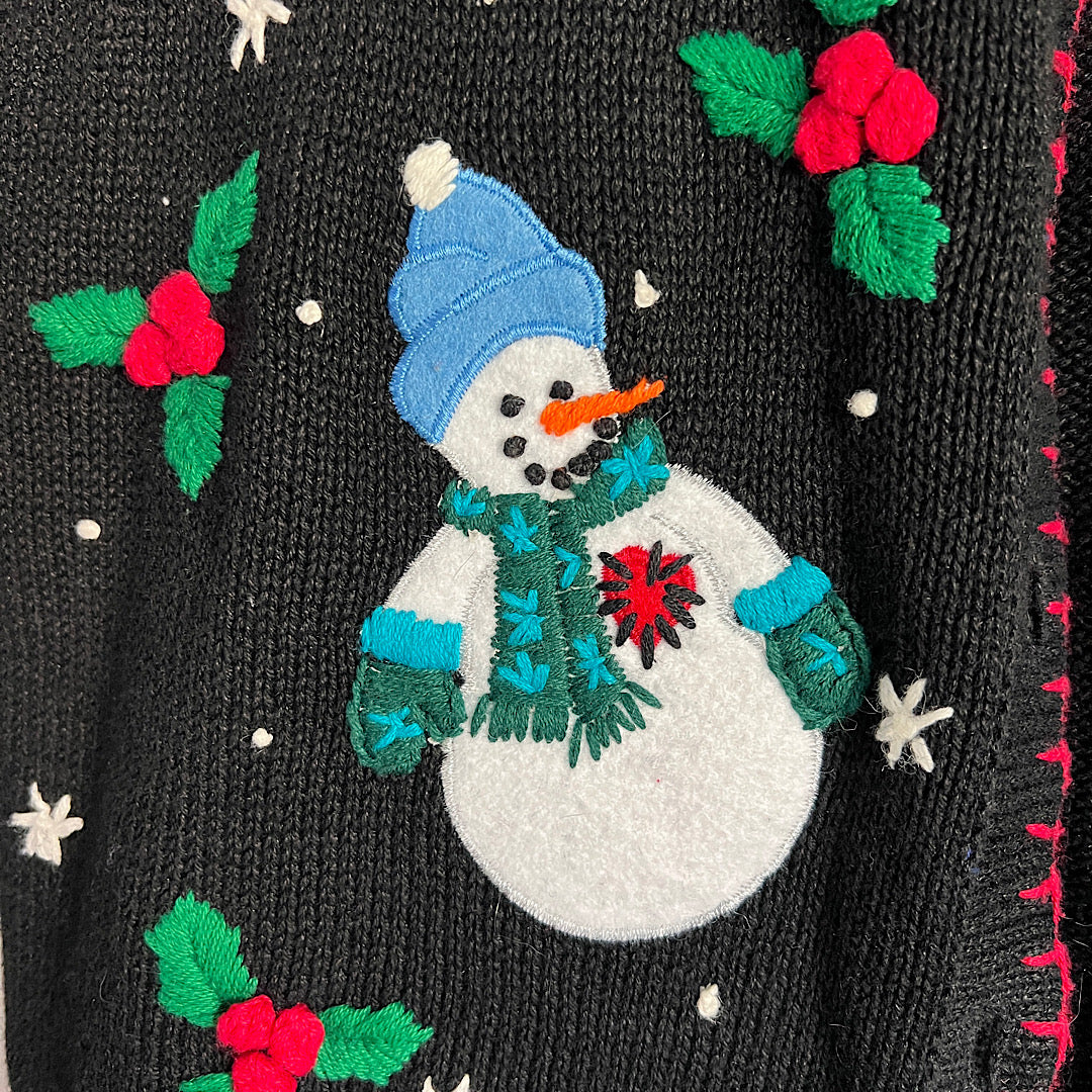 Vintage Snowman Holiday Sweater Vest