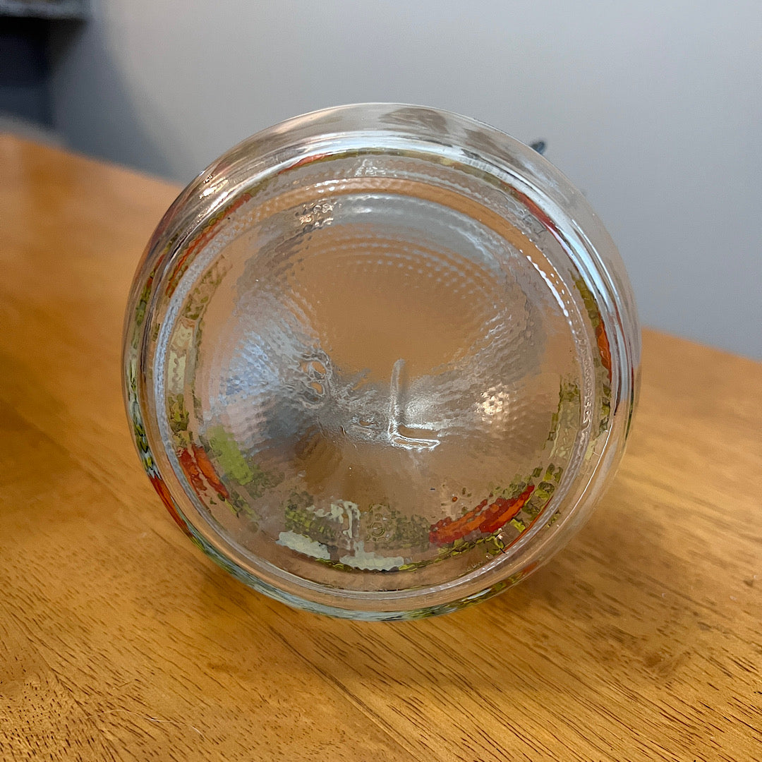 Vintage ARC France 3/4 L Glass Canister