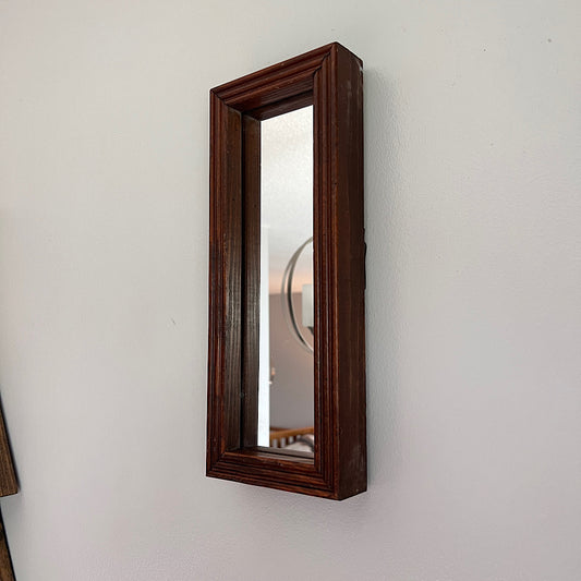 Vintage MCM Long Wall Mirror