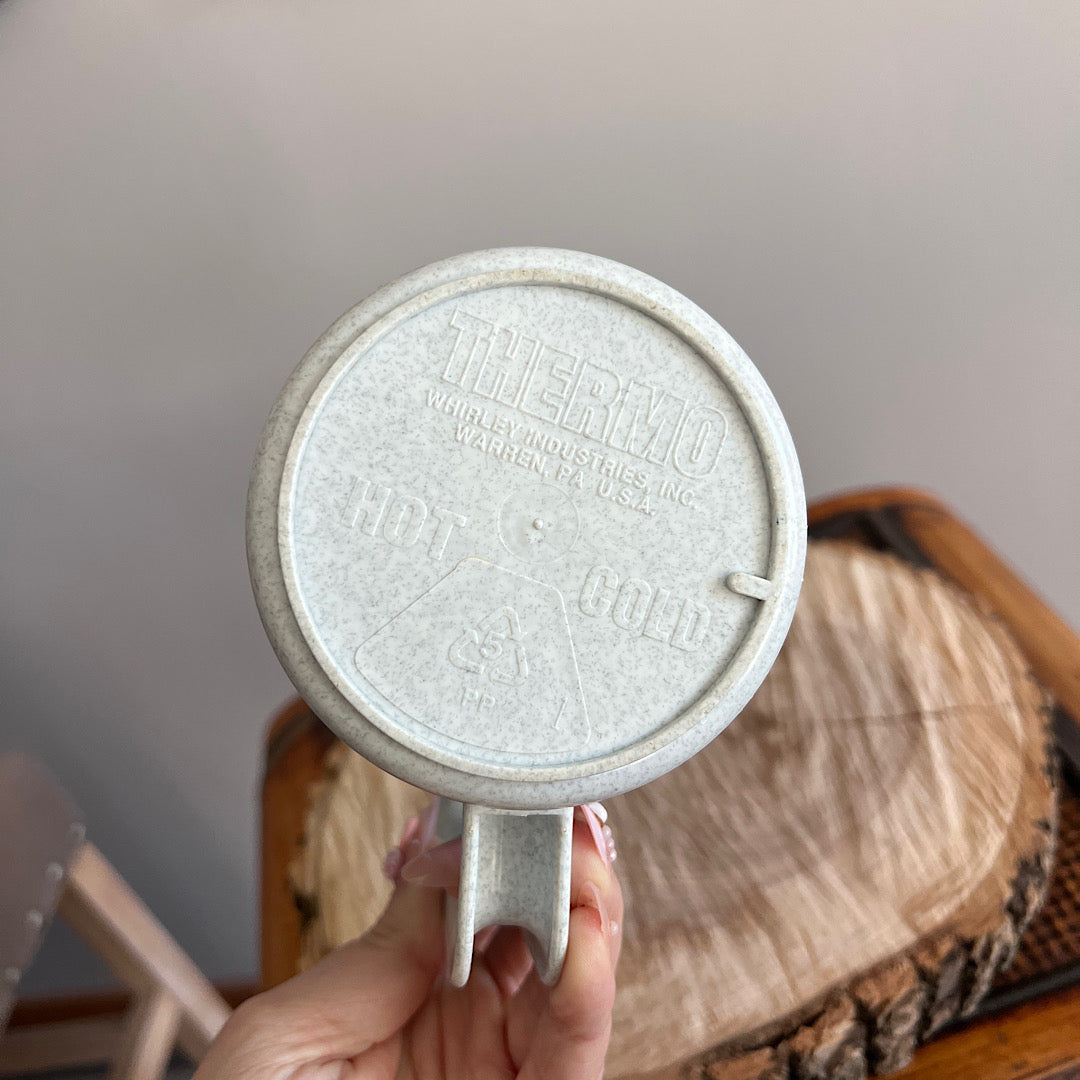 Vintage '90s Thermo Recycle Plastic Tumbler