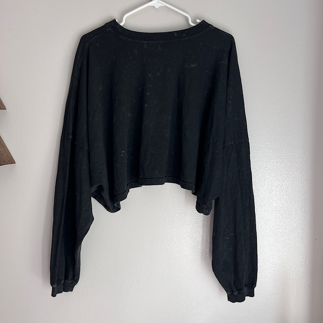 USC Stonewash Cropped Tee