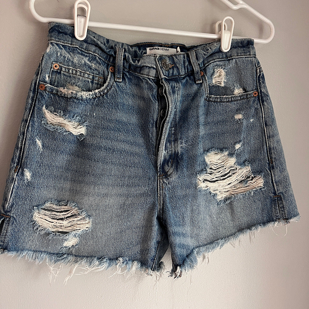 Garage Denim 'Vintage Cut-Off' Shorts