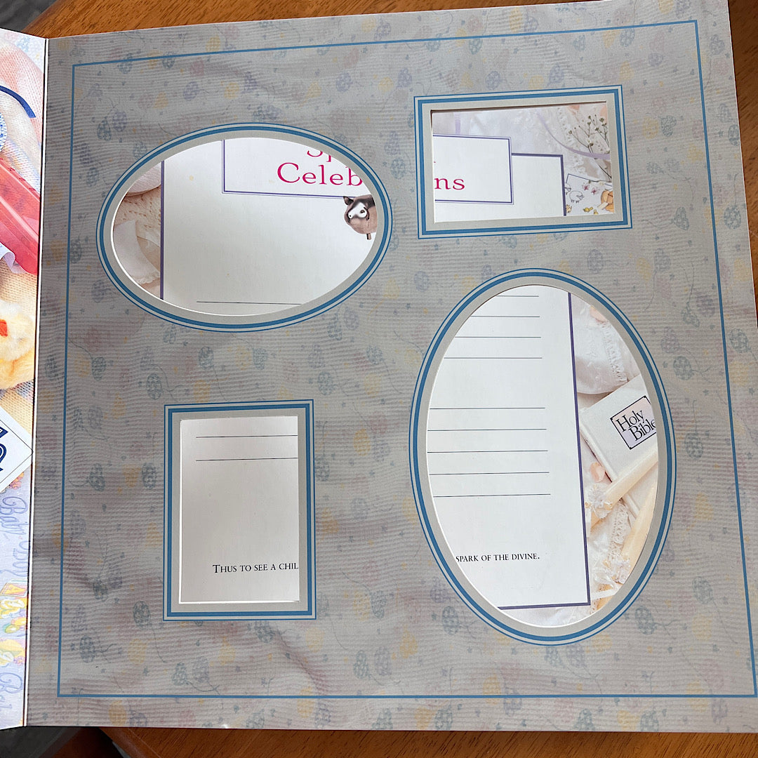 Vintage '90s Baby Book