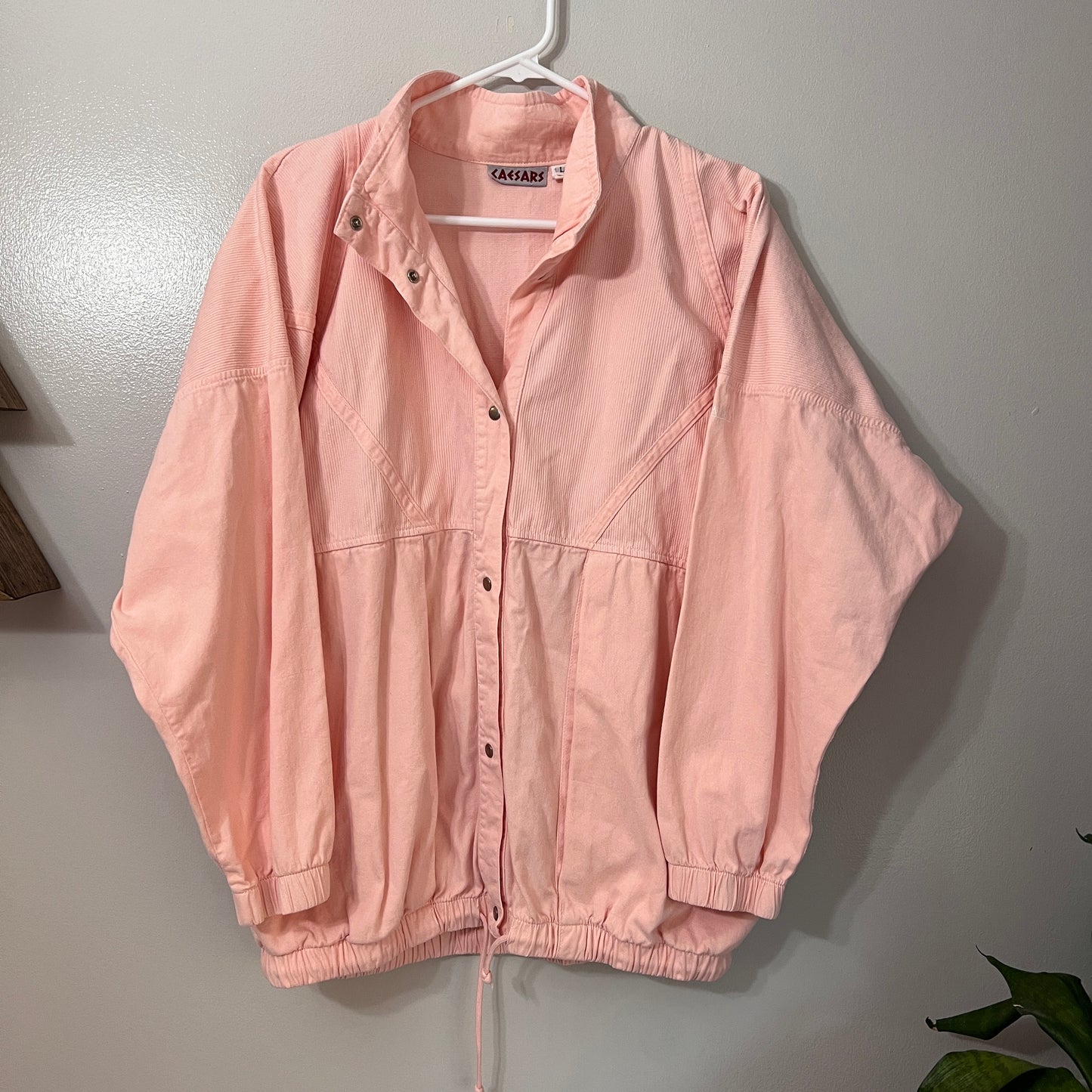 Vintage Caesars Pink Lightweight Denim Jacket