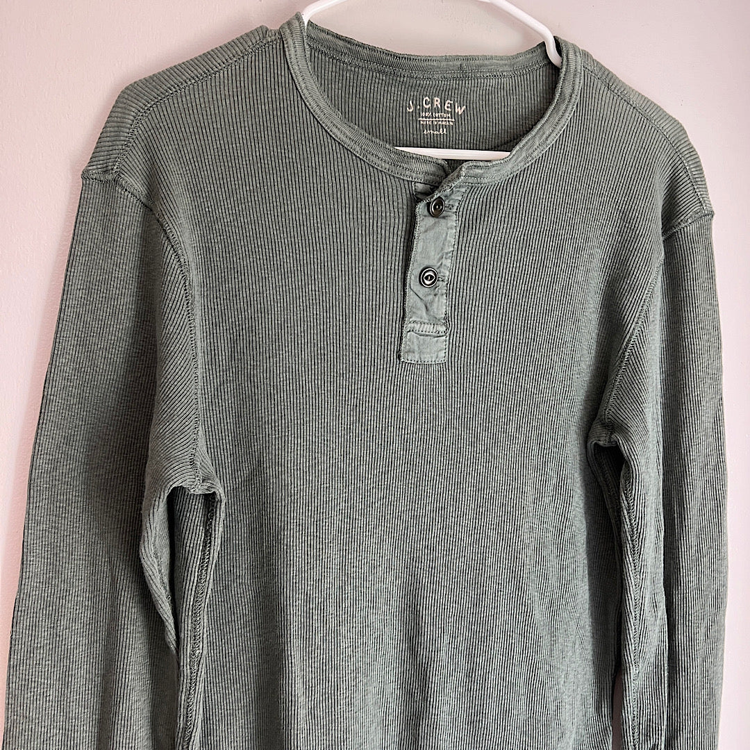 J Crew Thermal Long Sleeve Shirt