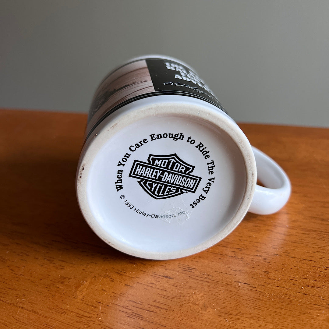 Vintage 1993 Harley Davidson Mug