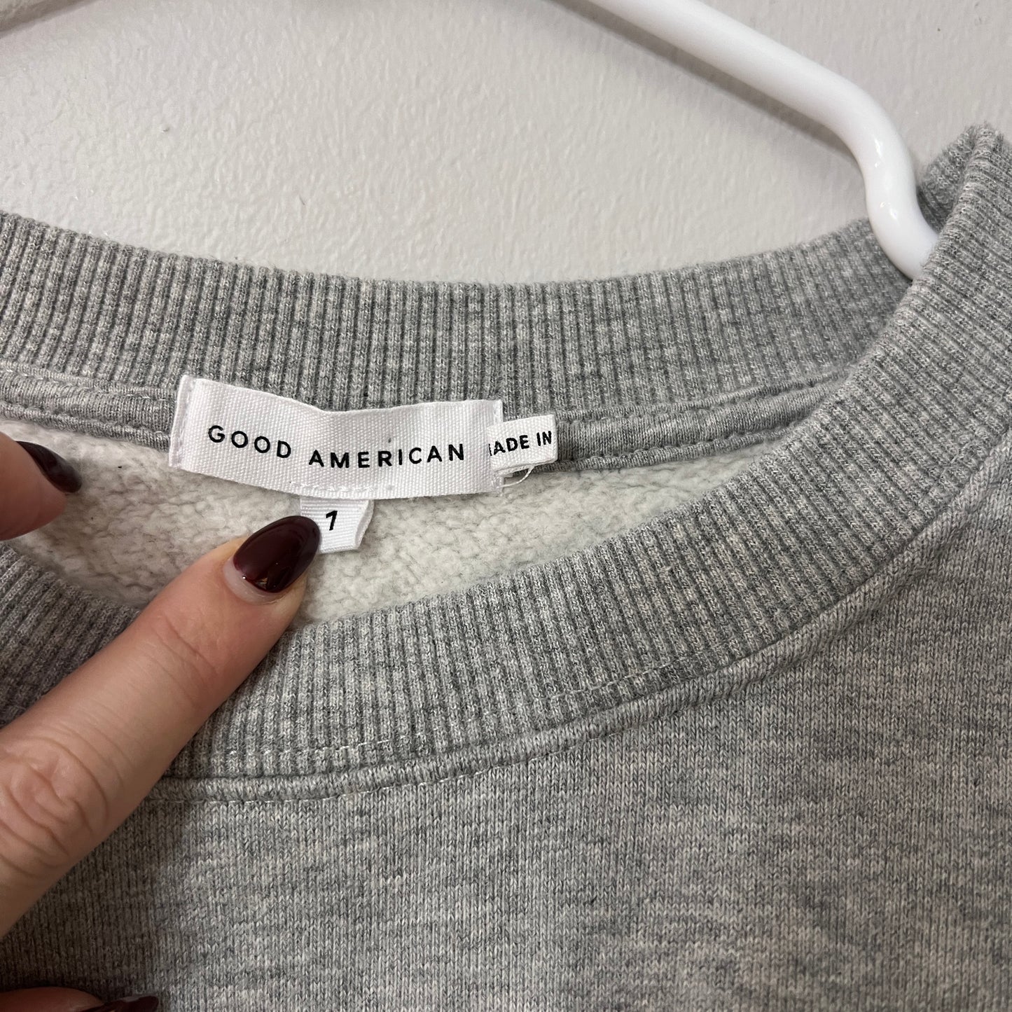 Good American Taurus Crewneck Sweatshirt
