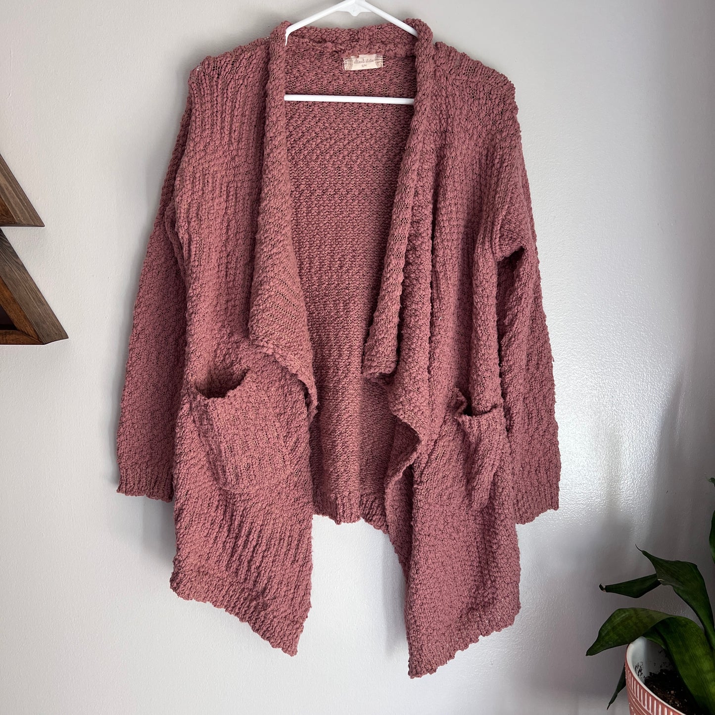 Mauve Knit Sweater Altar'd State