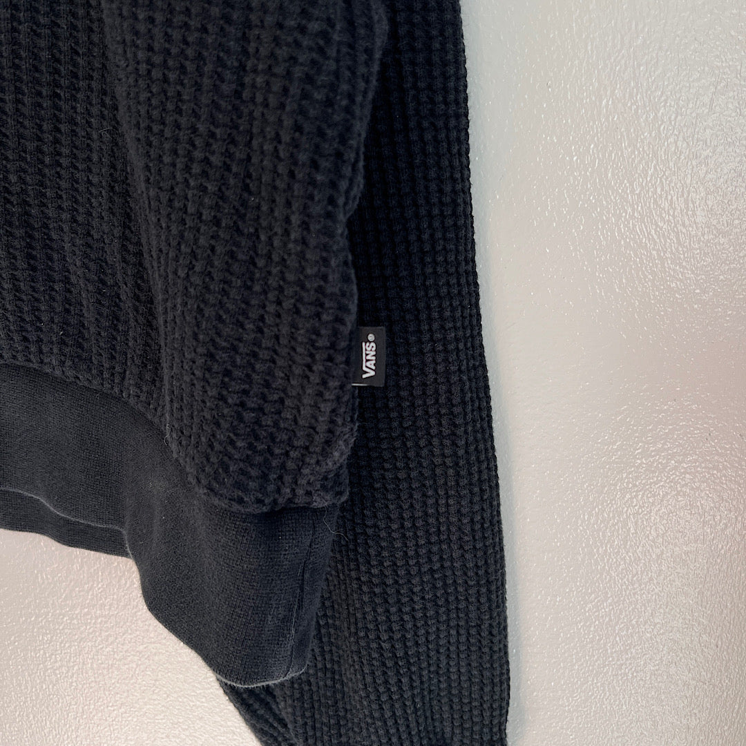 Vans Waffle Crop Henley Long Sleeve Shirt