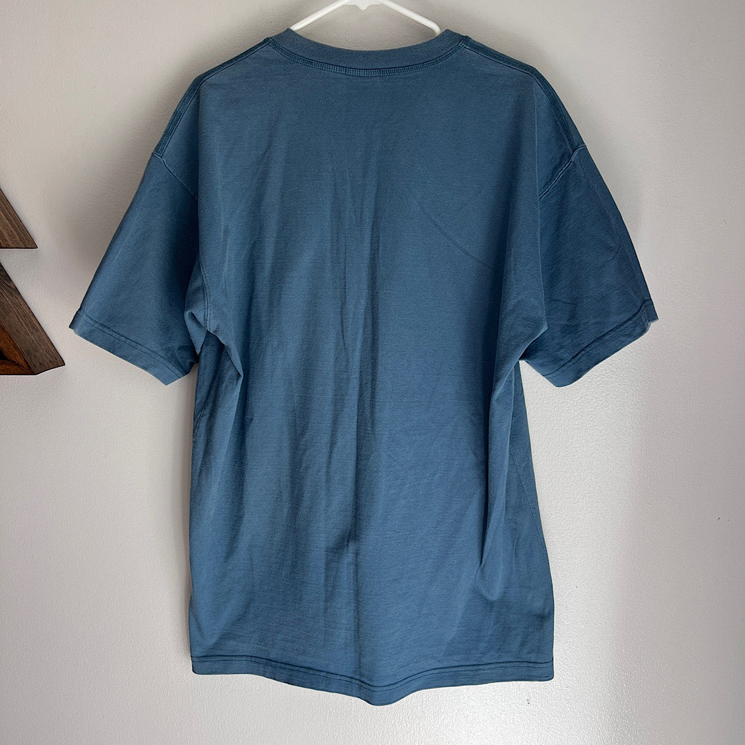 Vintage Big Dogs Embroidered Button T-Shirt