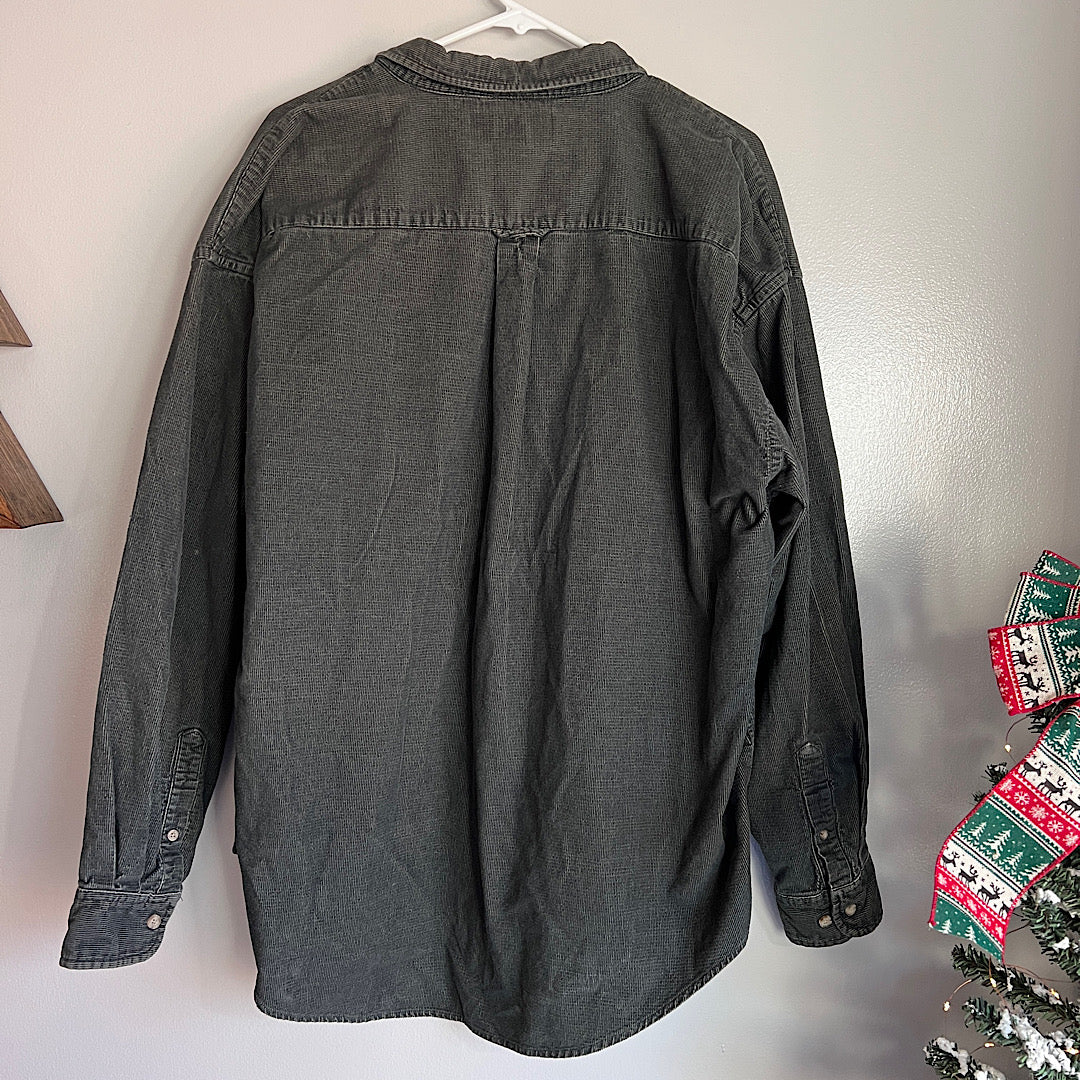 Vintage Consensus Corduroy Button Shirt