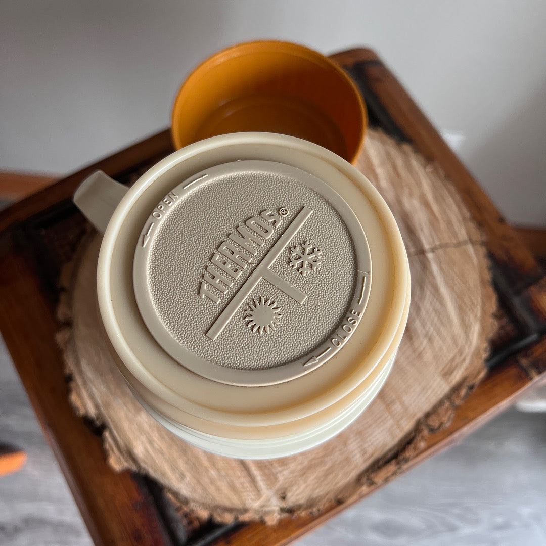 Vintage '70s Hot Cold Wide Mouth Thermos (10oz)