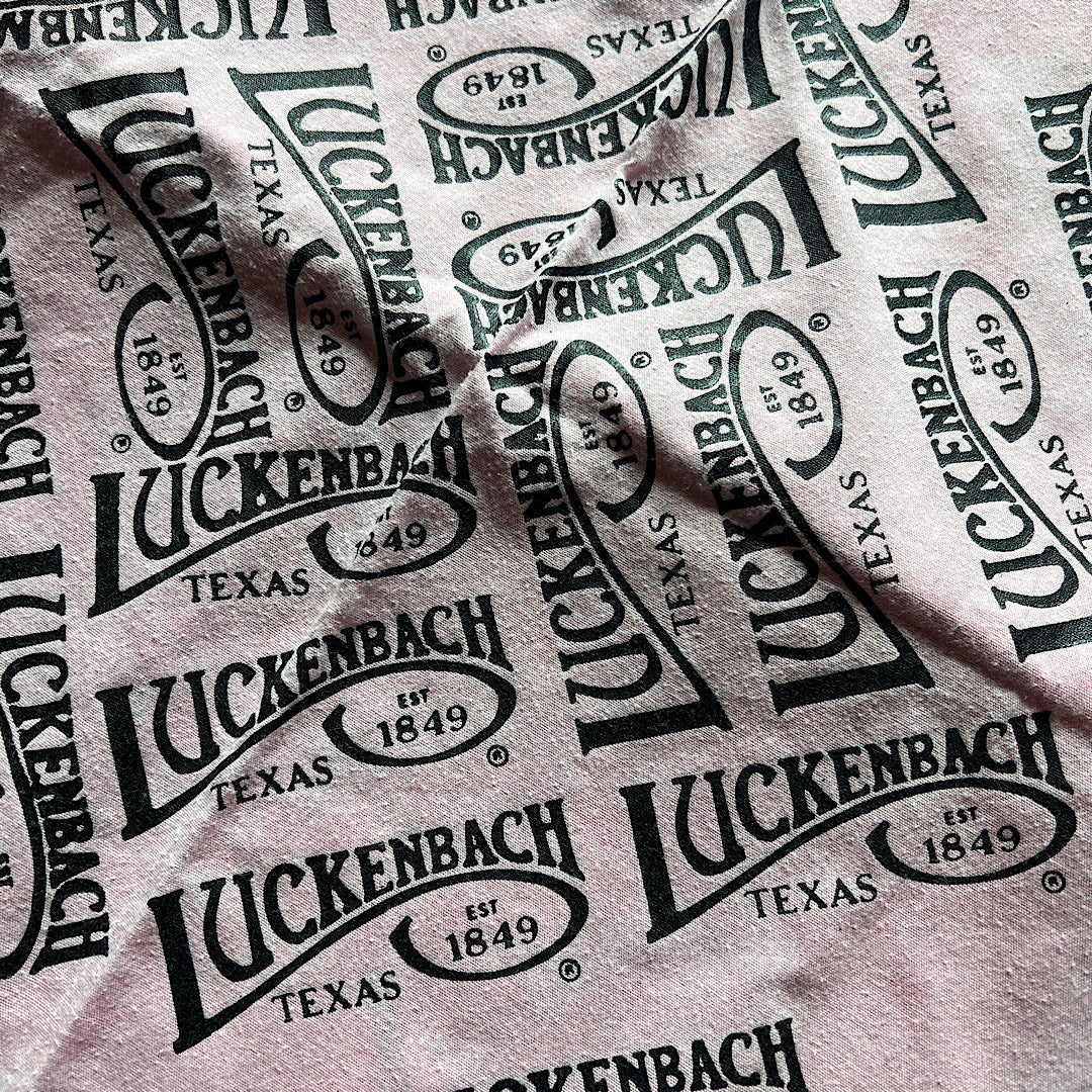 Vintage Luckenbach Texas Bandanas (set of 2)