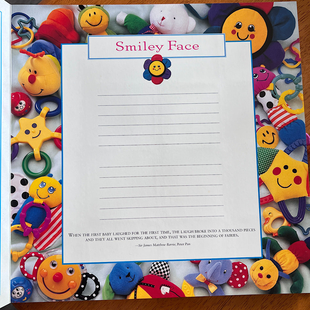Vintage '90s Baby Book