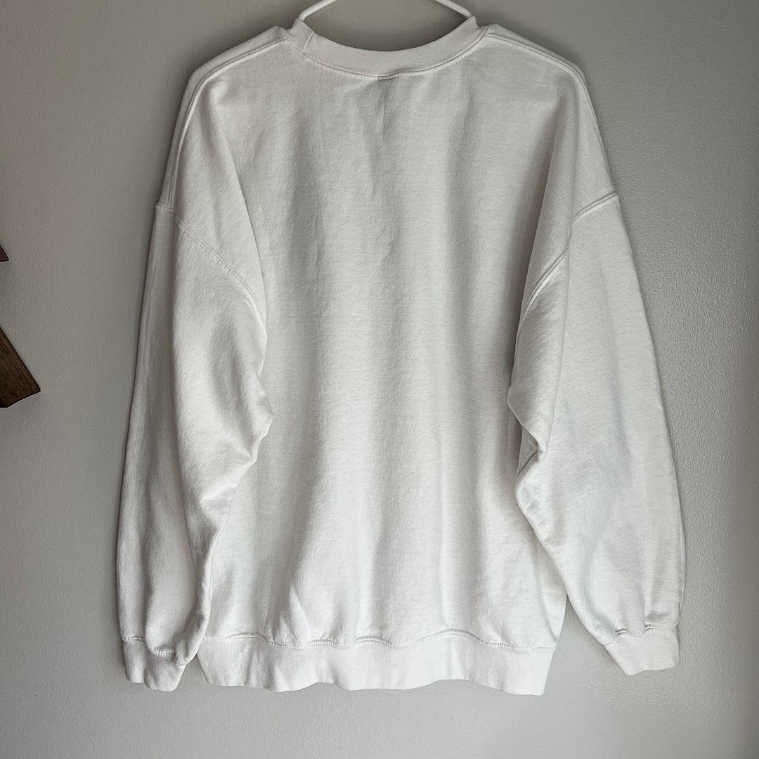 Newport Rhode Island White Crewneck Sweatshirt