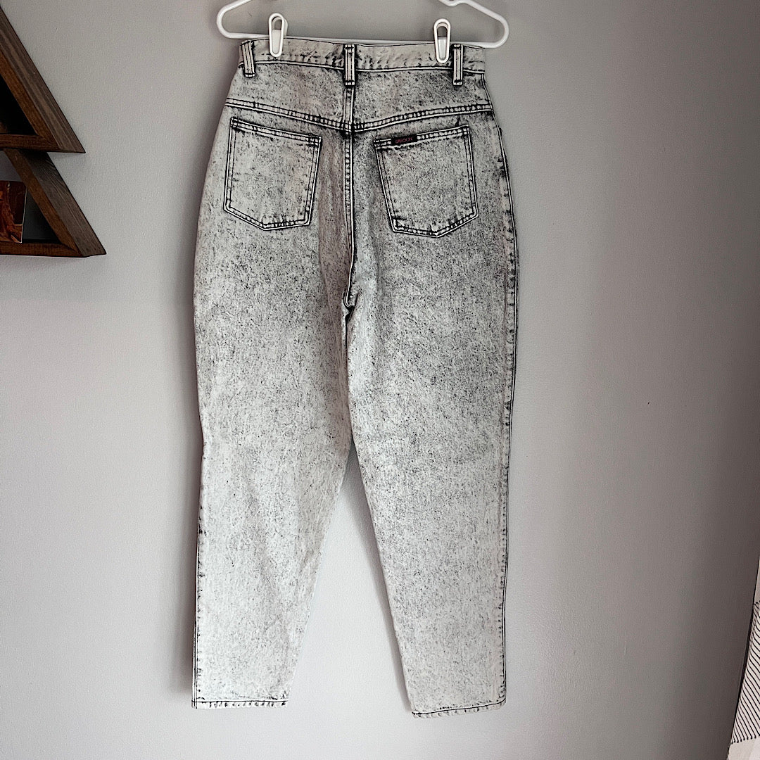 Vintage Sasson Acid Wash Jeans