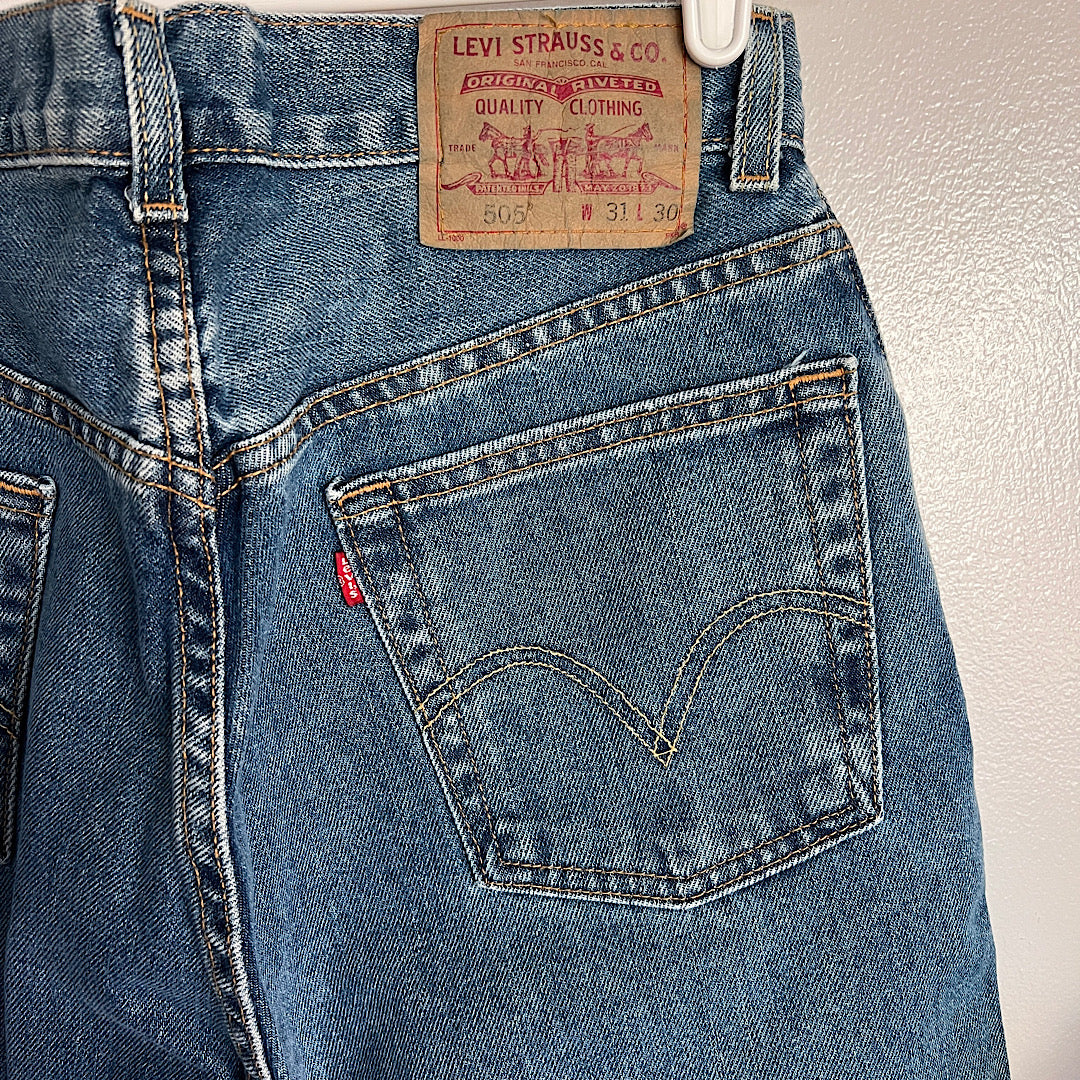 Vintage '03 Levi's 505 Regular Fit 31x30 Men's Jeans