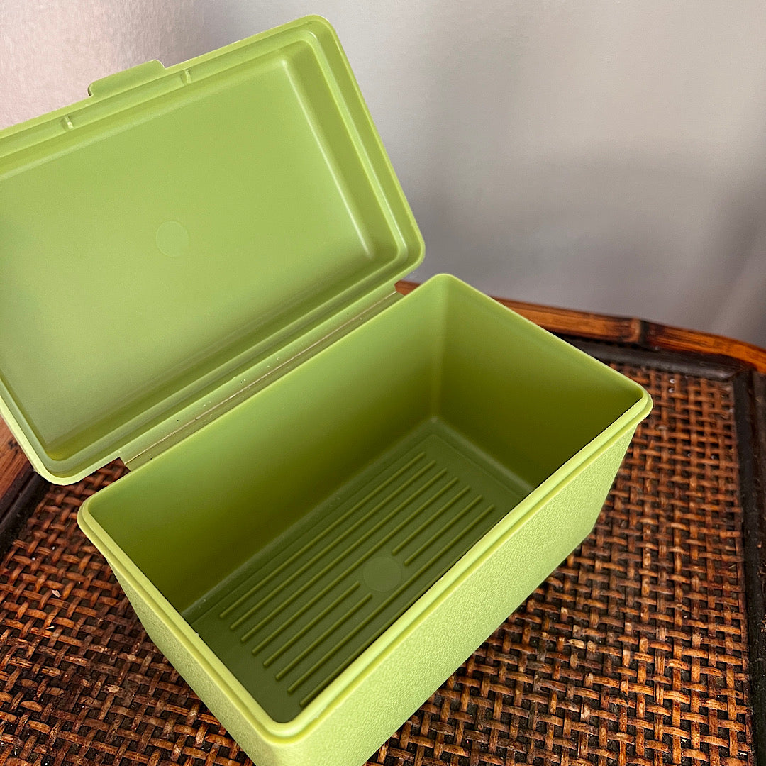 Vintage Sterling Recipe Box