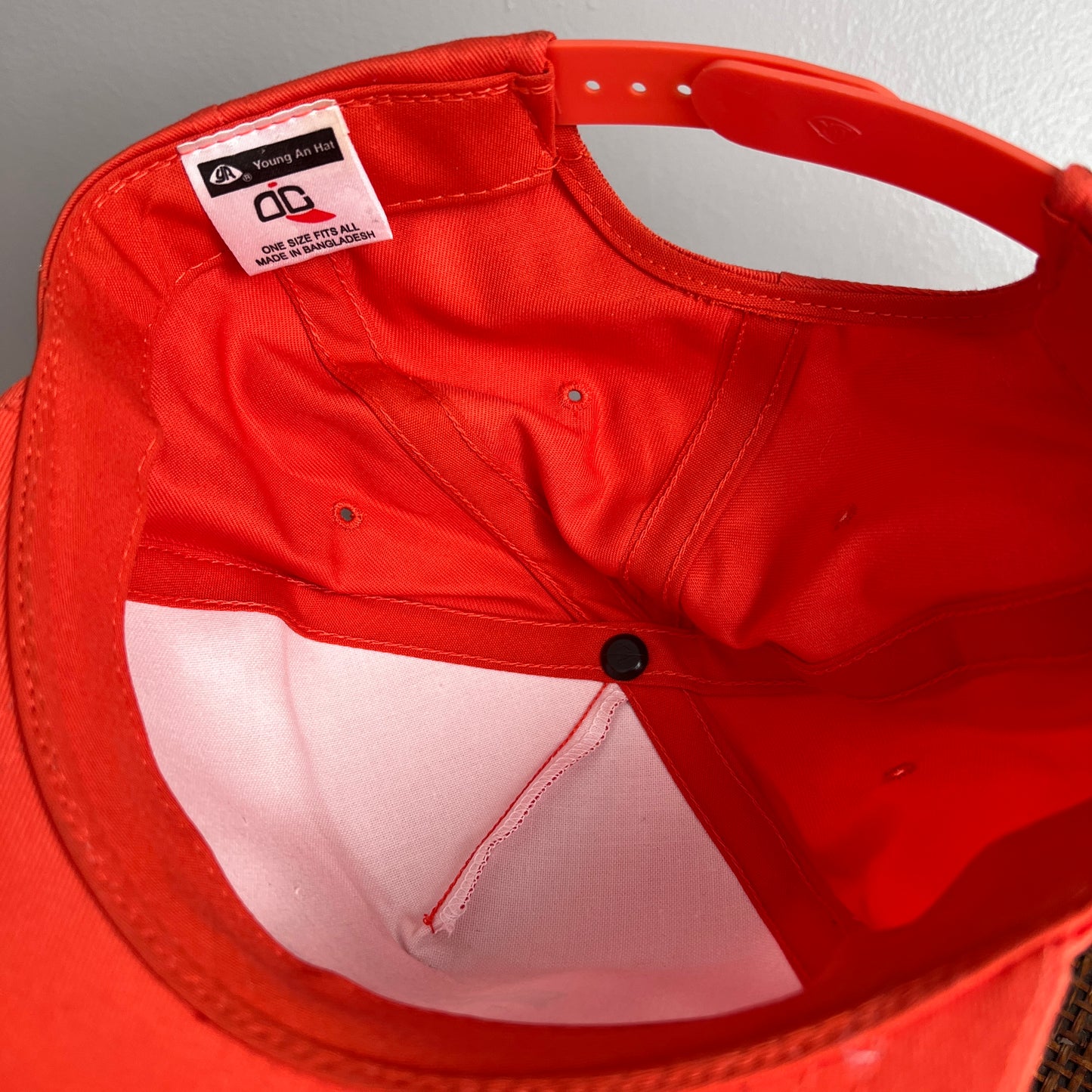 Vintage Loon Minnesota Outdoors Orange Hat