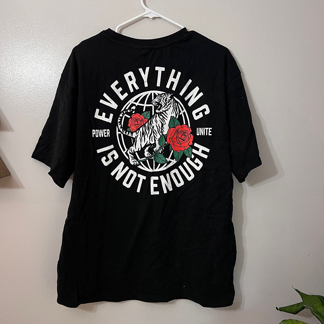 Tiger & Roses Graphic Tee