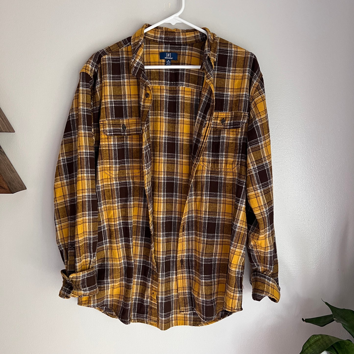 Yellow & Brown Flannel