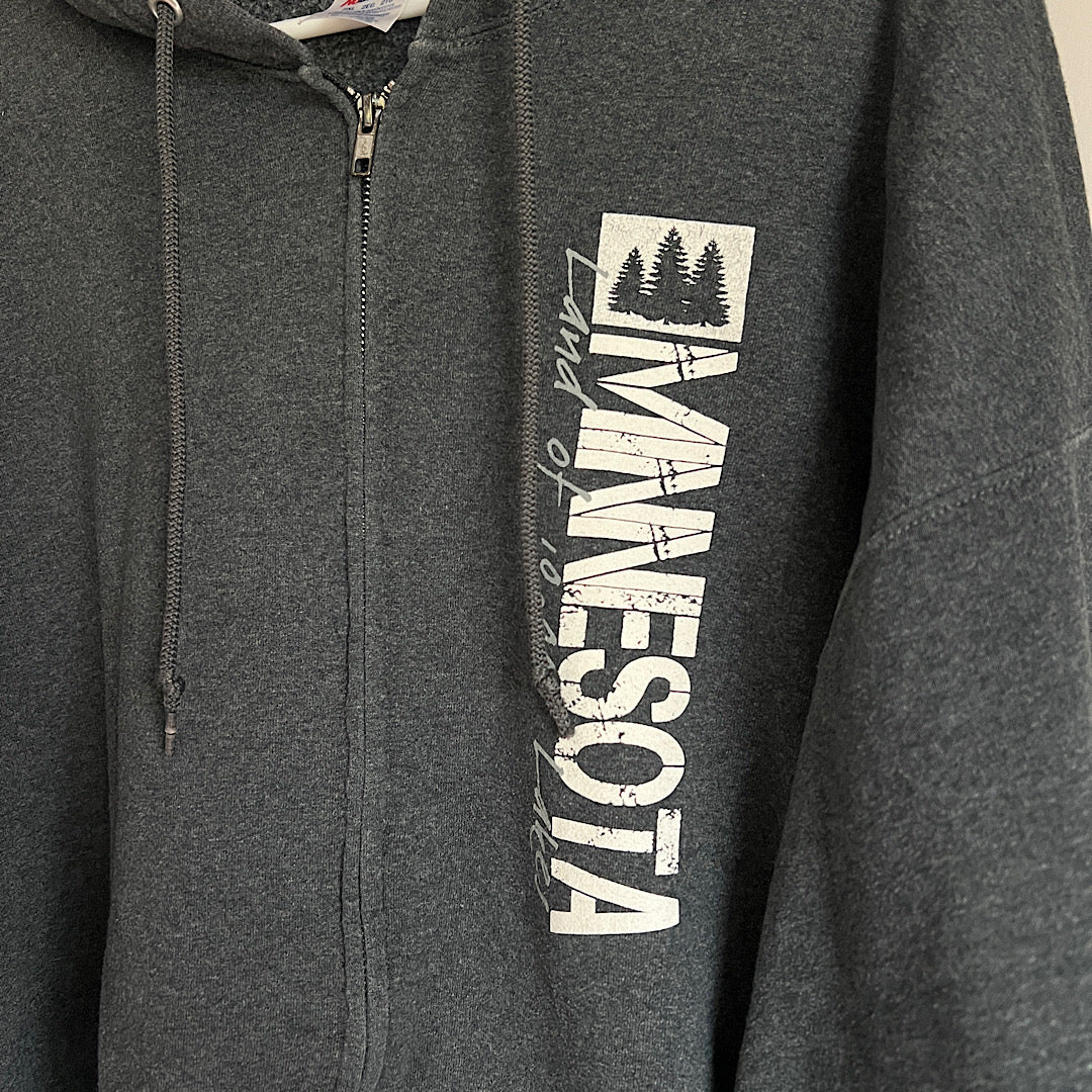 Minnesota Zip Up Sweatshirt