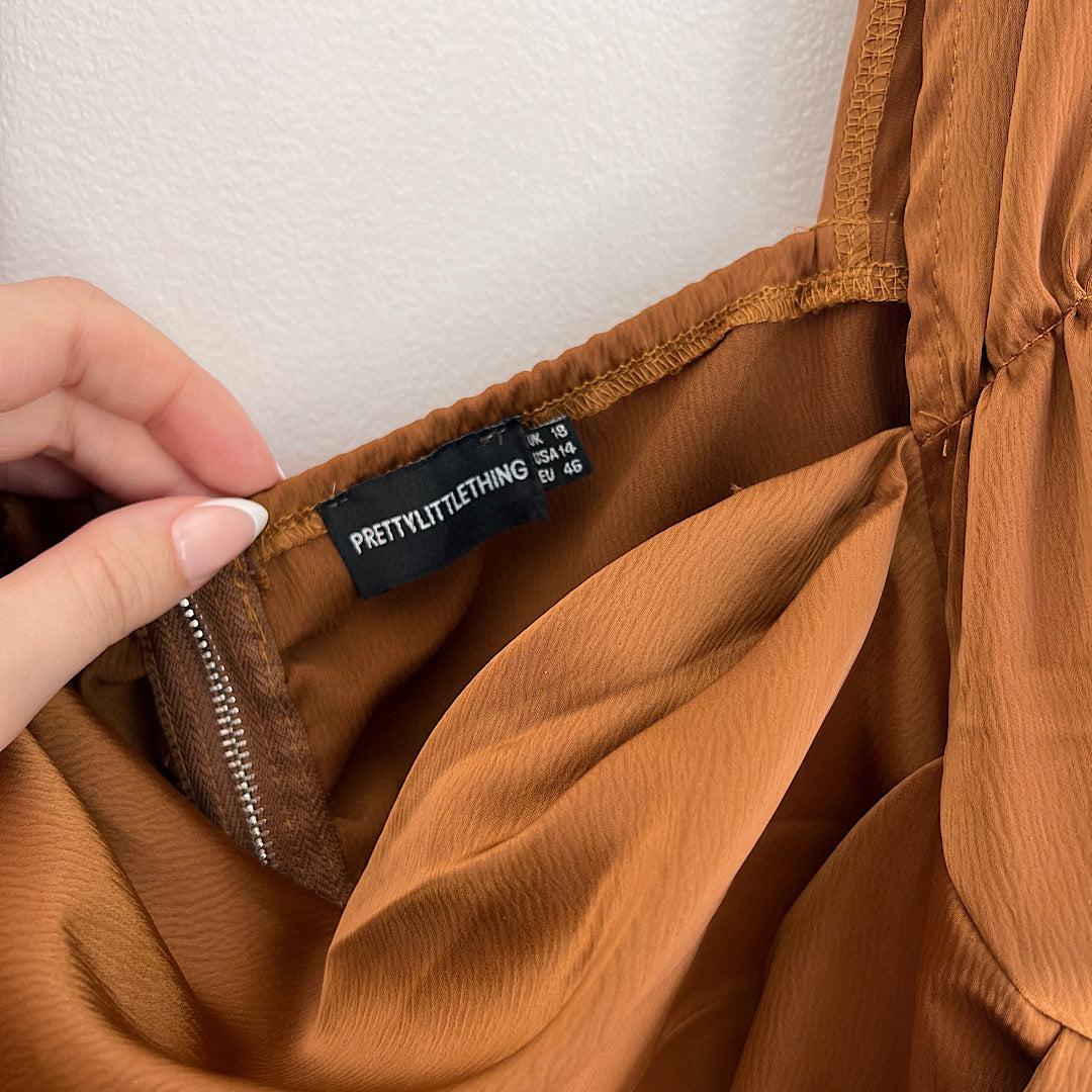 Pretty Little Thing Satin Tank Top