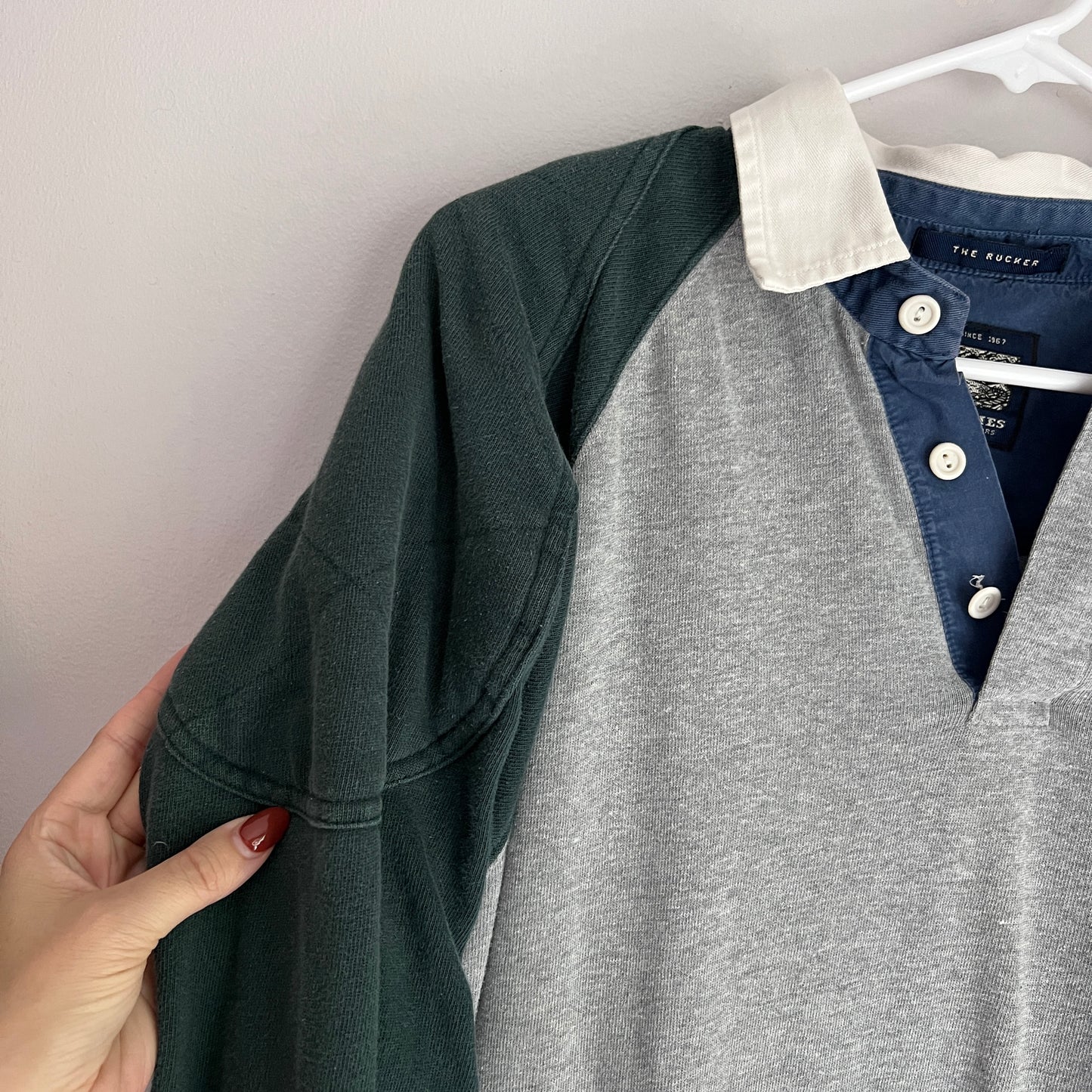 Vintage Denim Collar #3 Long Sleeve