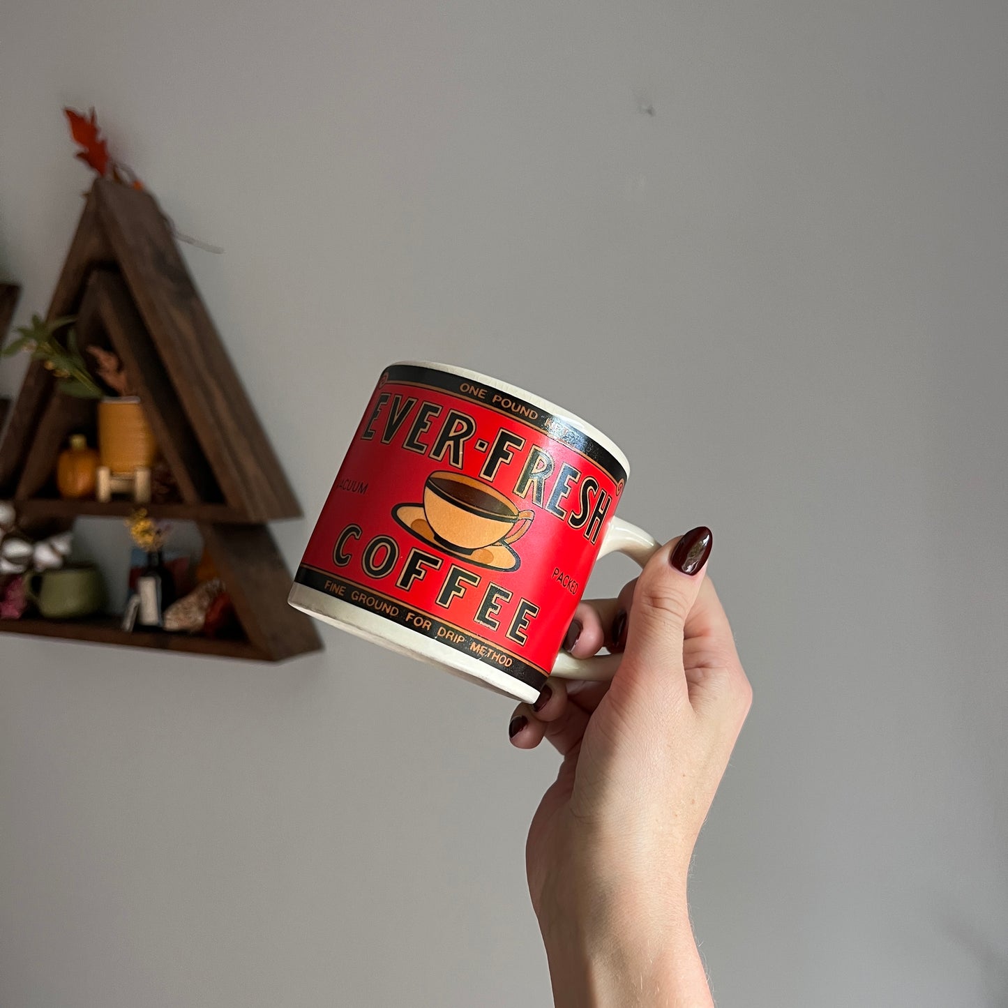 Vintage '92 Yesteryear Ever-Fresh Coffee Mug