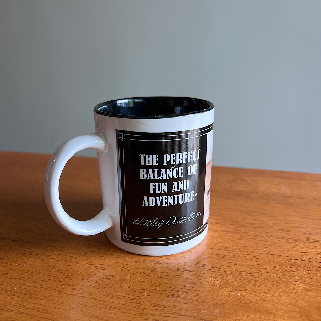 Vintage 1993 Harley Davidson Mug