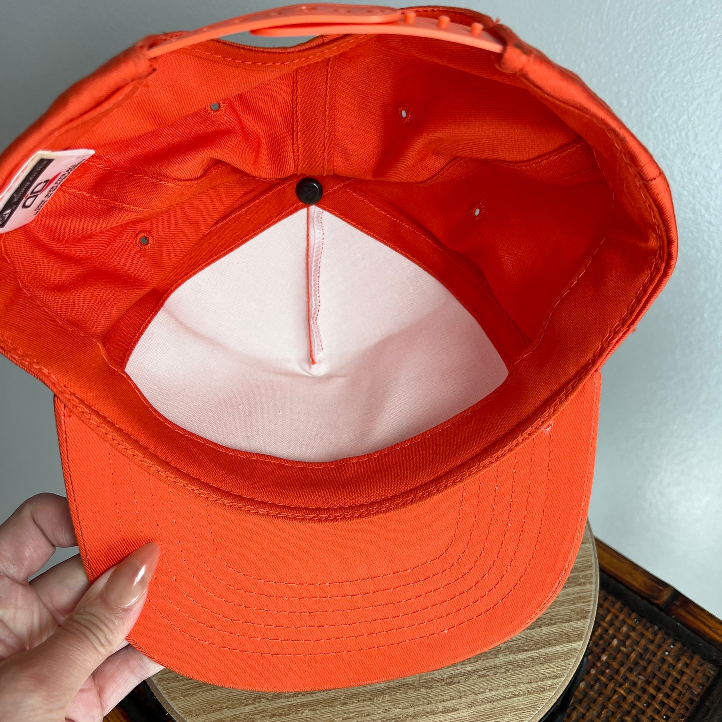 Vintage Loon Minnesota Outdoors Orange Hat