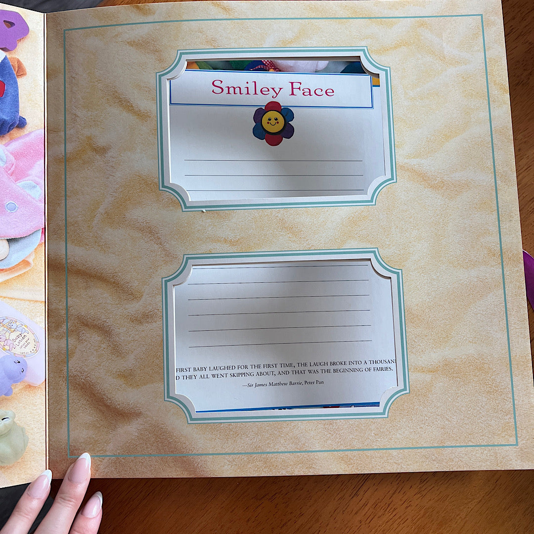 Vintage '90s Baby Book