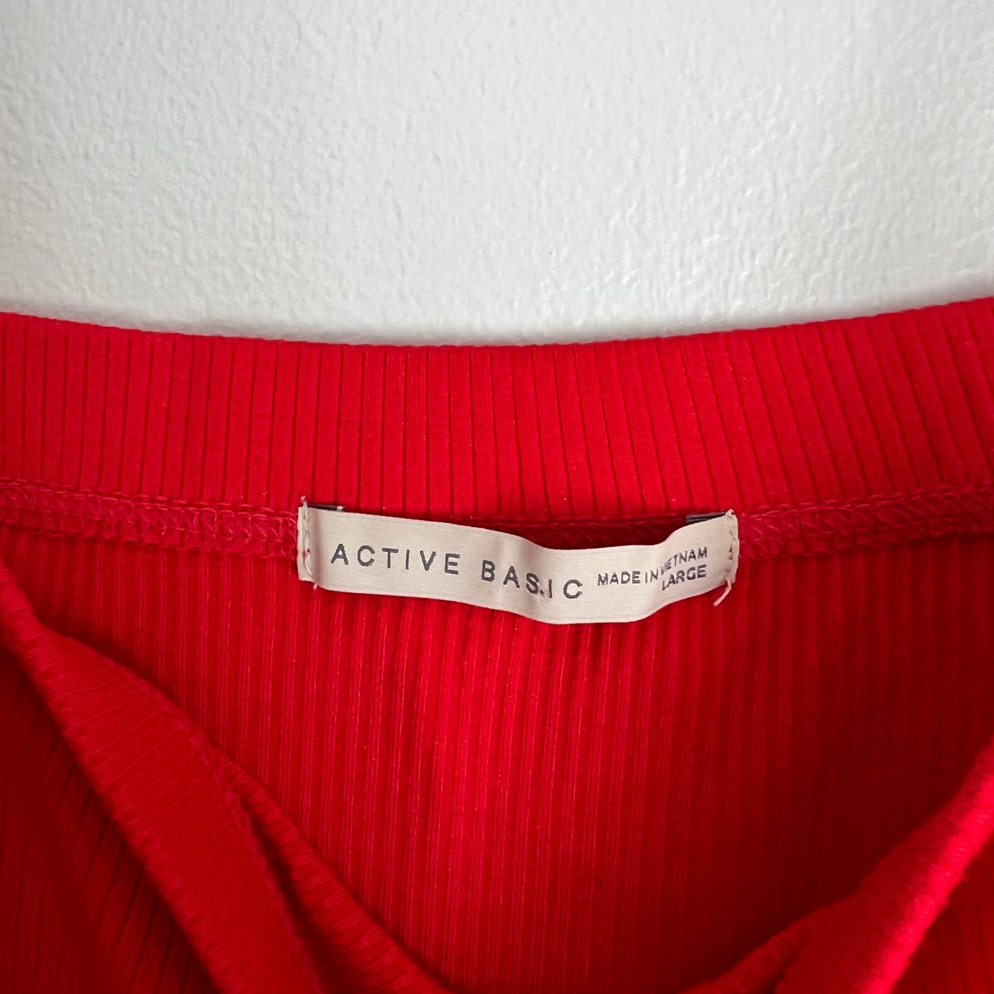 Red Crop Tank