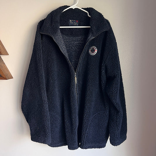 Vintage Door County Berber Fleece Zip Up