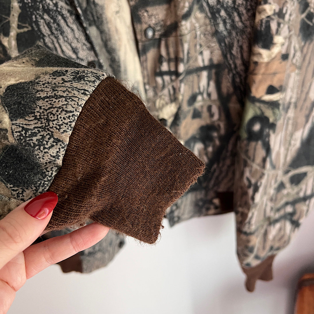 Vintage Mossy Oak Camo Jacket