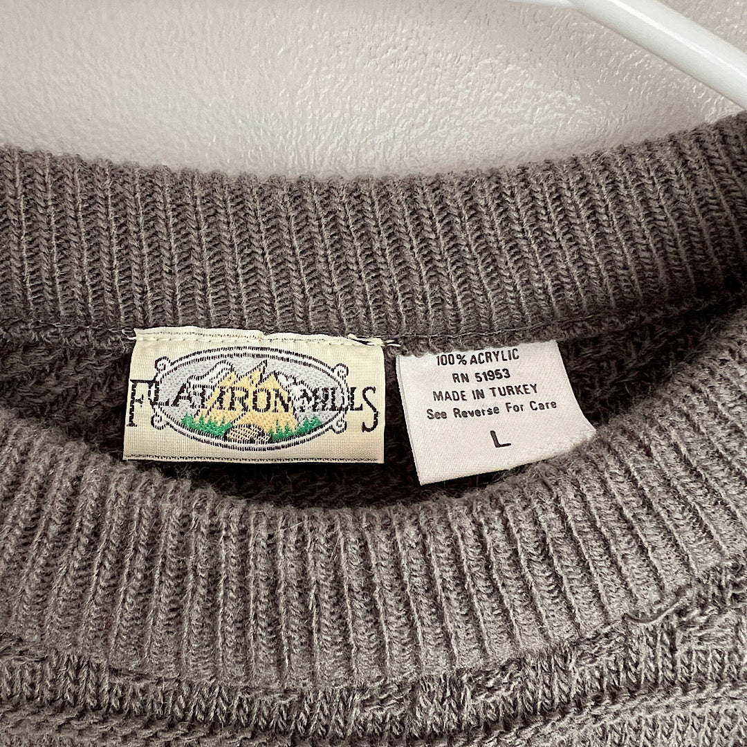 Vintage Flatiron Mills Striped Sweater