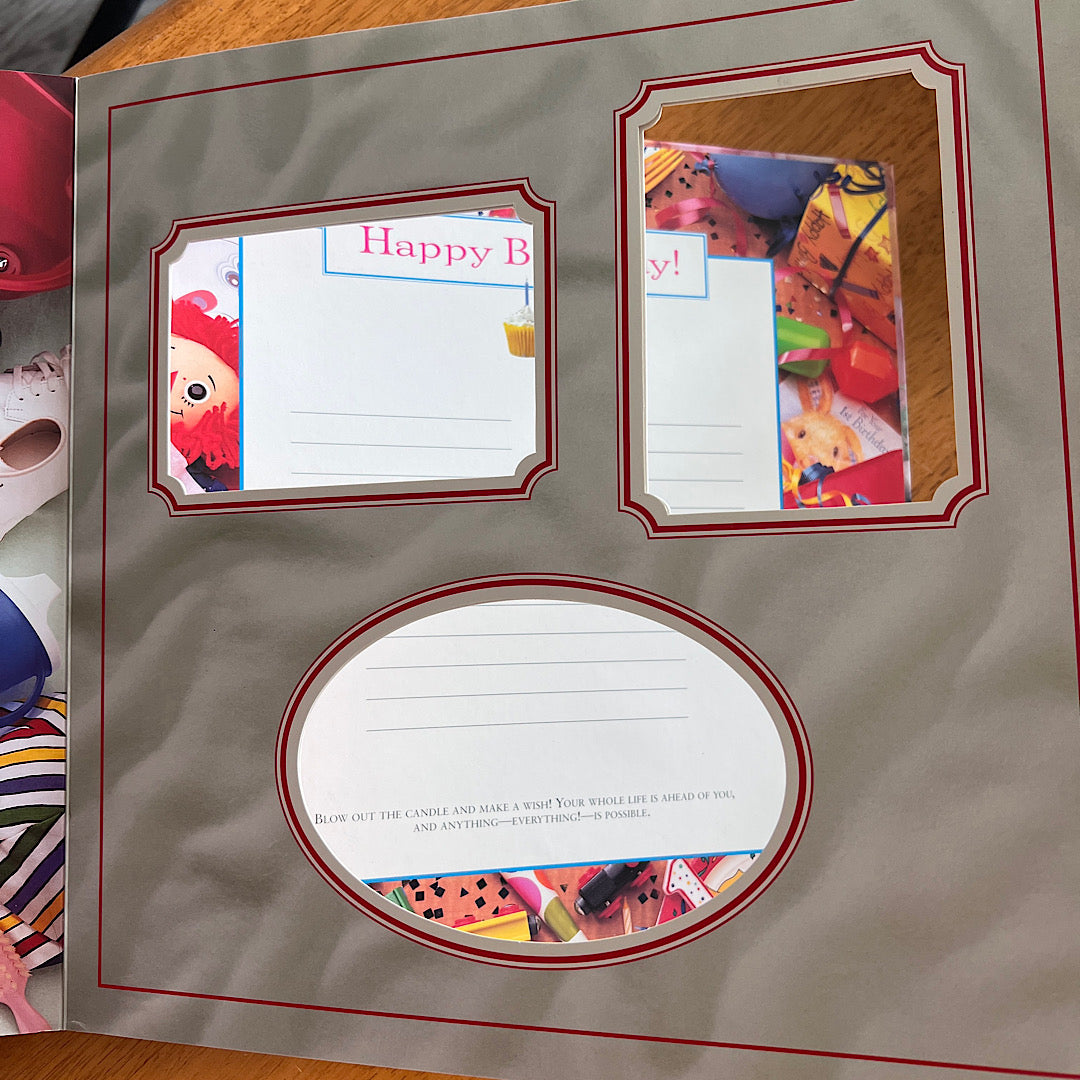 Vintage '90s Baby Book