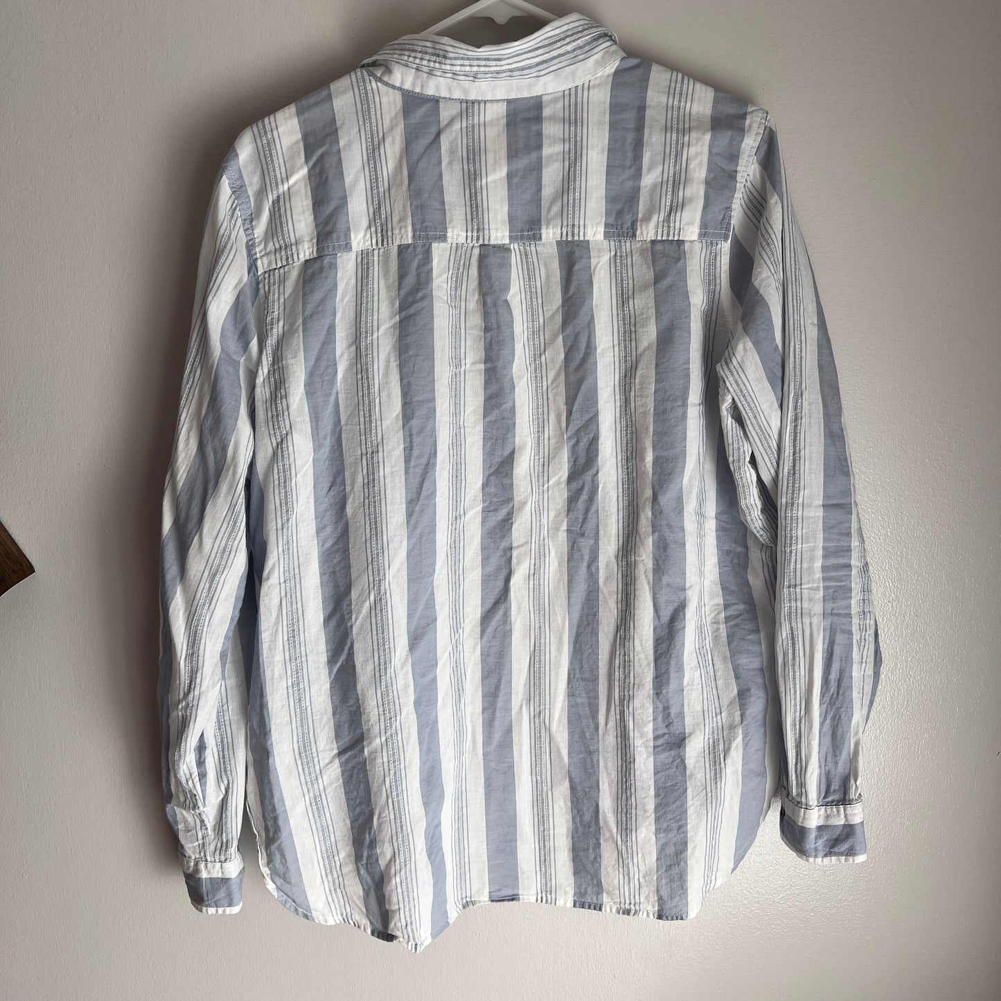 Striped Cotton Button Up