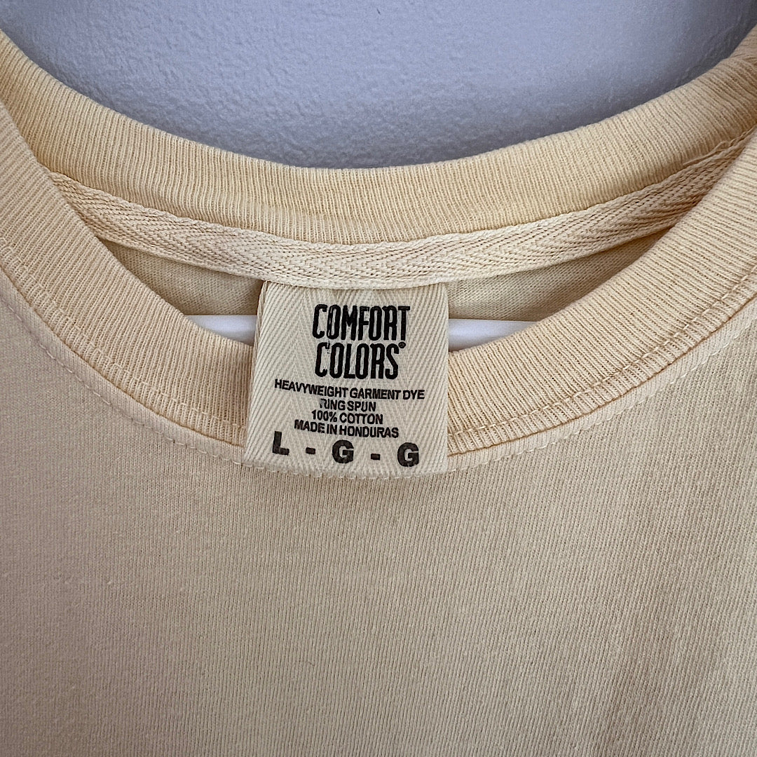 Sanibel Island Florida Butter Yellow Pocket T-Shirt